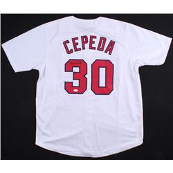 Orlando Cepeda Signed Cardinals Jersey (JSA COA)