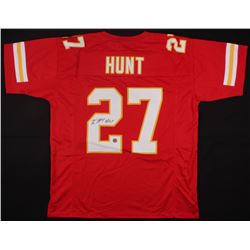 Kareem Hunt Signed Chiefs Jersey (Hunt Hologram)
