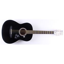 Chris Lucas  Preston Brust Signed Full-Size Acoustic Guitar (JSA COA)