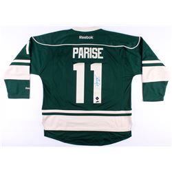 Zach Parise Signed Wild Reebok Jersey (Steiner Hologram)