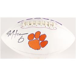 DeAndre Hopkins Signed Clemson Tigers Logo Football (Radtke COA)