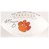 Image 1 : DeAndre Hopkins Signed Clemson Tigers Logo Football (Radtke COA)