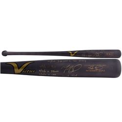 Mookie Betts Signed Victus Player Model MB50 Baseball Bat with (6) Inscriptions (Fanatics Hologram)