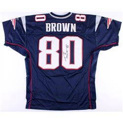 Troy Brown Signed Patriots Jersey (JSA COA)