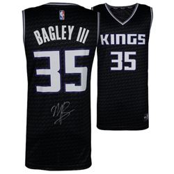 Marvin Bagley III Signed Kings Fastbreak Jersey (Fanatics Hologram)
