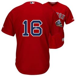 Andrew Benintendi Signed Red Sox World Series 2018 Jersey (Fanatics Hologram  MLB Hologram)