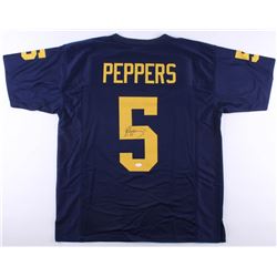 Jabrill Peppers Signed Michigan Wolverines Jersey (JSA COA)