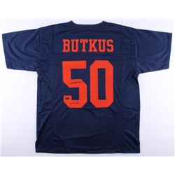 Dick Butkus Signed Bears Jersey Inscribed "CHOF 83" (Radtke COA)