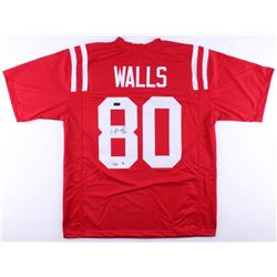 Wesley Walls Signed Ole Miss Rebels Jersey Inscribed "CHOF '14" (Radtke COA)