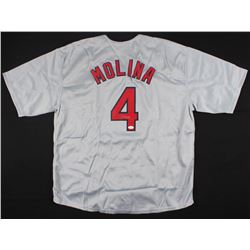 Yadier Molina Signed Cardinals Jersey (JSA COA)