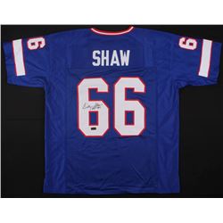 Billy Shaw Signed Bills Jersey Inscribed "HOF '99" (JSA COA)