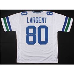 Steve Largent Signed Seahawks Jersey Inscribed "HOF '95" (Radtke COA)