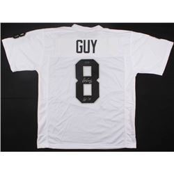 Ray Guy Signed Raiders Jersey Inscribed "HOF '14" (Radtke COA)