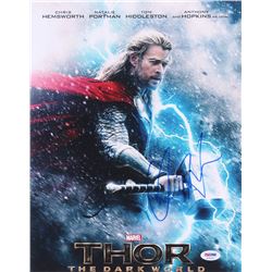Chris Hemsworth Signed "Thor: The Dark World" 11x14 Photo (PSA COA)