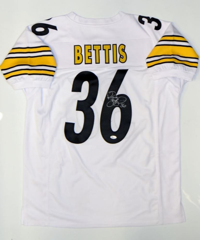 jerome bettis autographed jersey