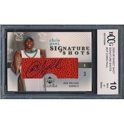 2005-06 Sweet Shot Signature Shots #CP Chris Paul (BCCG 10)
