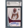 Image 1 : 2010 SP Authentic #178 Antonio Brown AU RC (BCCG 10)