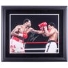 Image 1 : Larry Holmes Signed 23x27 Custom Framed Photo Display Inscribed "Easton Assassin" (Schwartz COA)