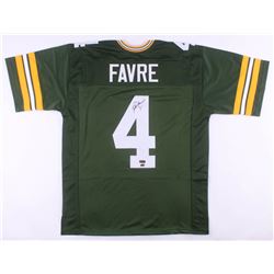 Brett Favre Signed Green Bay Packers Jersey (Favre Hologram  Schwartz COA)