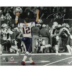 Tom Brady Signed New England Patriots Super Bowl LI 20x24 Limited Edition Photo (Steiner COA  TriSta