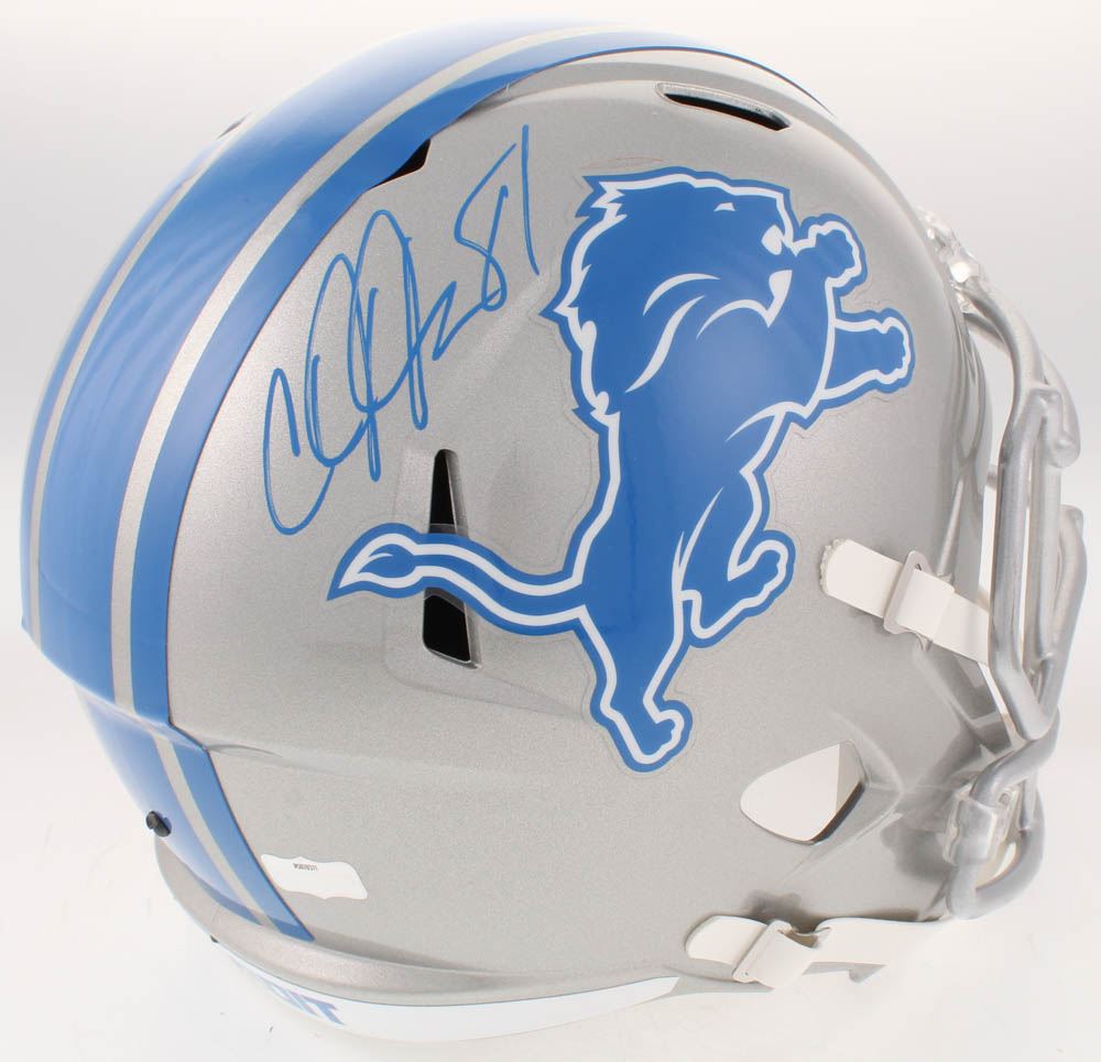 Calvin Johnson Signed Detroit Lions 