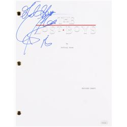 Corey Feldman Signed "The Lost Boys" Full Movie Script Inscribed "Love" (PSA COA)