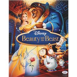 Paige O'Hara, Richard White,  Robby Benson Signed "Beauty and the Beast" 11x14 Photo Inscribed "Bell