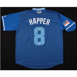 Ian Happ Signed Chicago Cubs Player's Weekend Jersey Inscribed "Happer" (PSA COA)