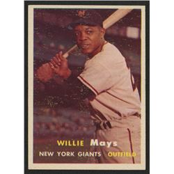 1957 Topps #10 Willie Mays