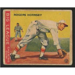 1933 Goudey #119 Rogers Hornsby Field RC