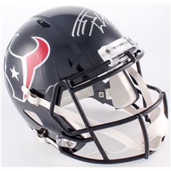 J.J. Watt Signed Houston Texans Full-Size Speed Helmet (JSA COA  Watt Hologram)