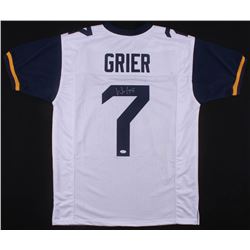 Will Grier Signed West Virginia Mountaineers Jersey (JSA COA)