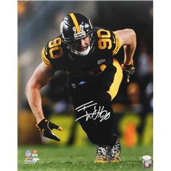 T. J. Watt Signed Pittsburgh Steelers 16x20 Photo (JSA COA)