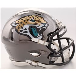 Mark Brunell Signed Jacksonville Jaguars Chrome Speed Mini Helmet (Beckett COA)
