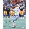 Image 1 : Warren Moon Signed Houston Oilers 16x20 Photo Inscribed "HOF 06" (JSA COA)
