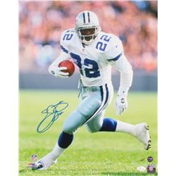Emmitt Smith Signed Dallas Cowboys 16x20 Photo (JSA COA  Prova Hologram)