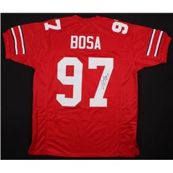 Joey Bosa Signed Ohio State Buckeyes Jersey (JSA COA)