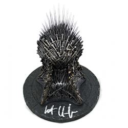 Kit Harington Signed "Game of Thrones" 7" Iron Throne (Radtke COA)