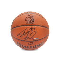 Shaquille O'Neal Signed Spalding 4X NBA Champion Basketball (UDA COA)