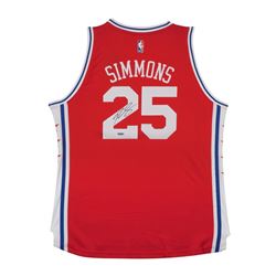 Ben Simmons Signed Philadelphia 76ers Jersey (UDA COA)