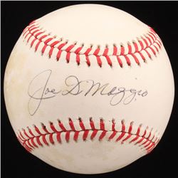Joe DiMaggio Signed OAL Baseball (JSA ALOA)
