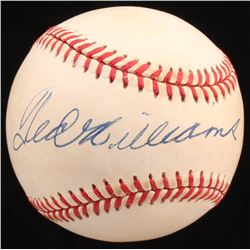 Ted Williams Signed OAL Baseball (JSA ALOA)