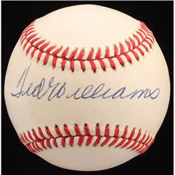 Ted Williams Signed OAL Baseball (JSA ALOA)