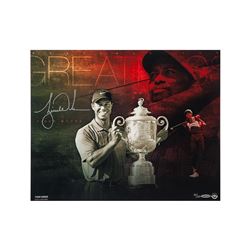 Tiger Woods Signed "Destined for Greatness" Limited Edition 16x20 Photo (UDA COA)