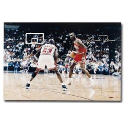 Michael Jordan Signed Chicago Bulls "Driven" Limited Edition 16x24 Photo (UDA COA)