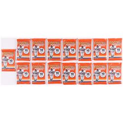 Lot of (15) 2017 Panini Classics Football Unopened Packs with (10) Cards Each