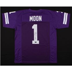 Warren Moon Signed Washington Huskies Jersey Inscribed "HOF 06" (Radtke COA)