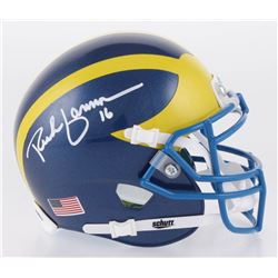Rich Gannon Signed Delaware Fightin' Blue Hens Mini Helmet (Radtke COA)