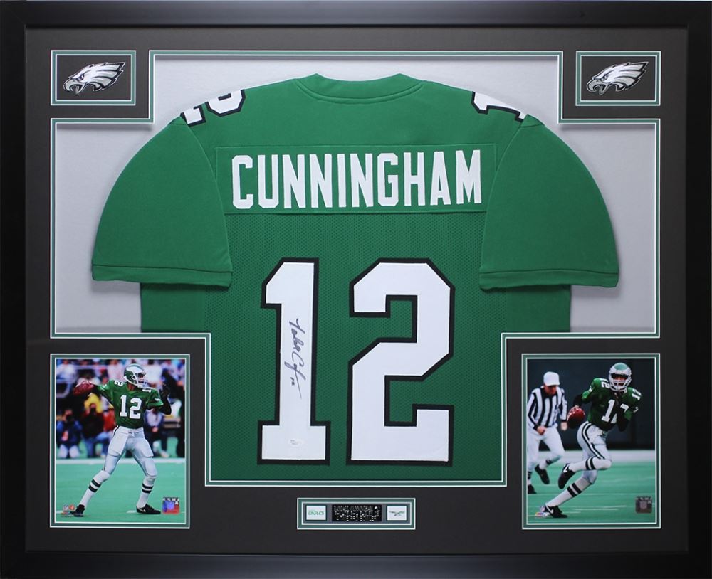 framed eagles jersey