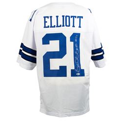 Ezekiel Elliott Signed Dallas Cowboys Jersey (Beckett COA)